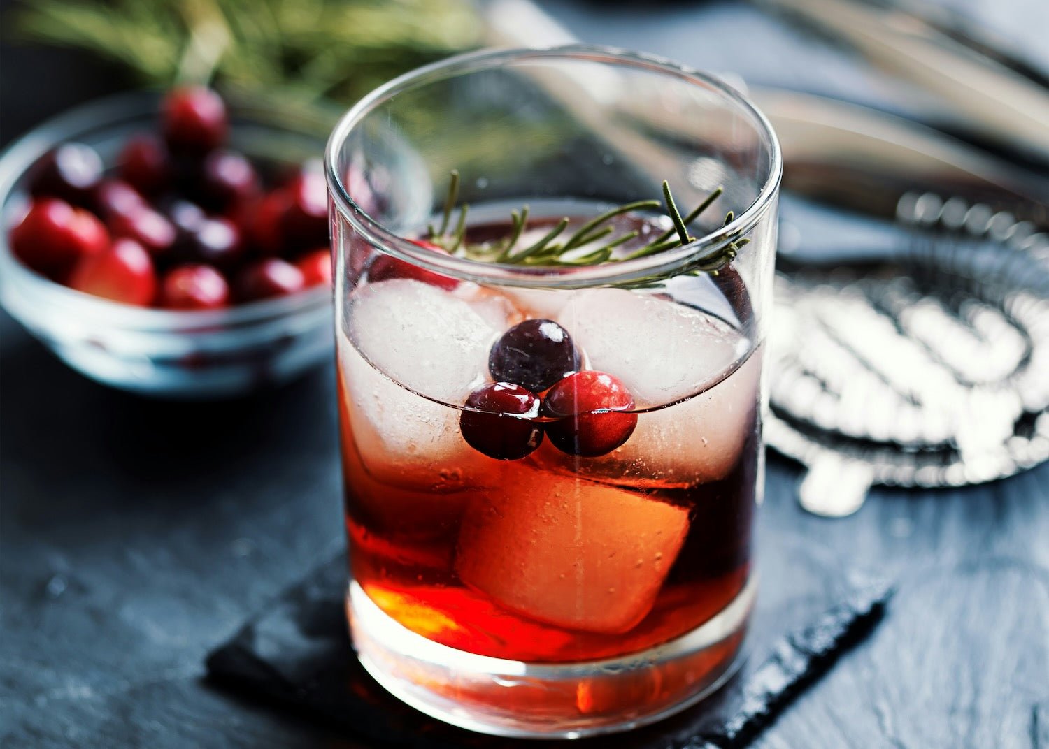 Cranberry Tart Cherry Mocktail - Amala