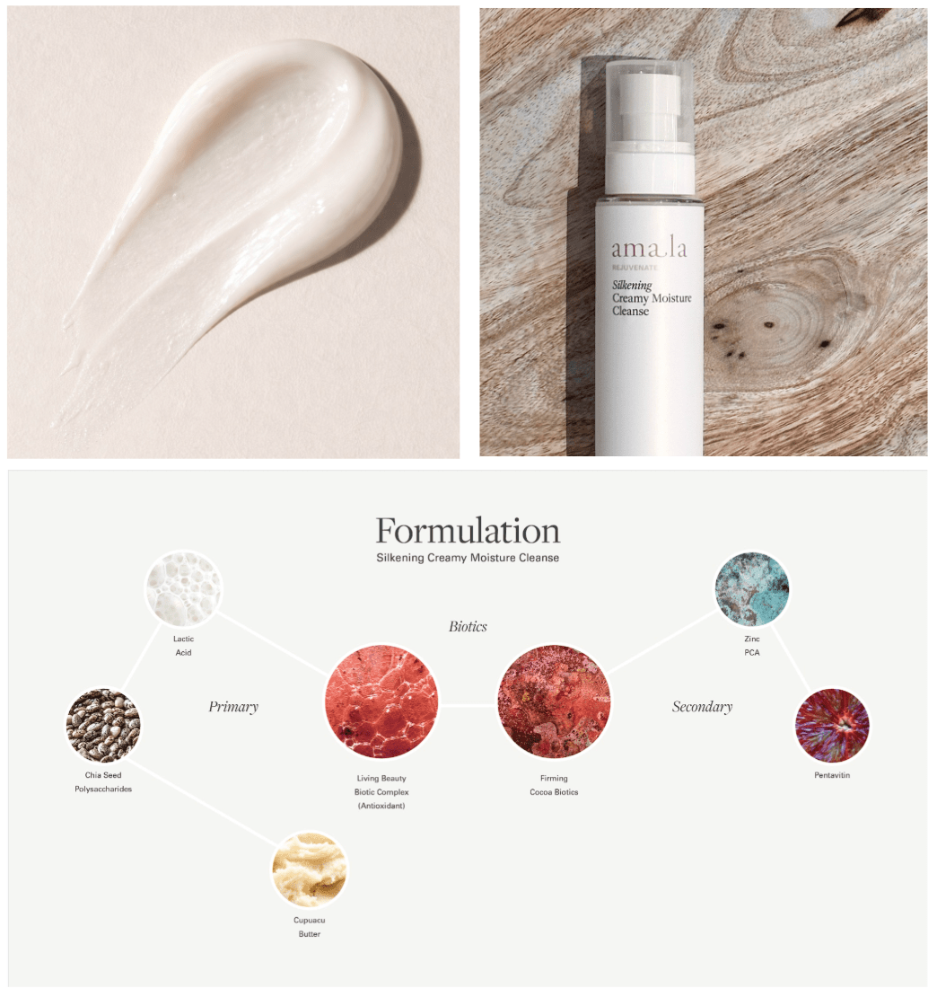 Silkening Creamy Moisture Cleanse - Amala